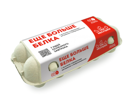 Яйцо куриное пищевое столовое отборной категории «ТРИ НЕСУШКИ»